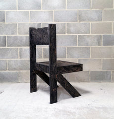 Burnt OSB chair
